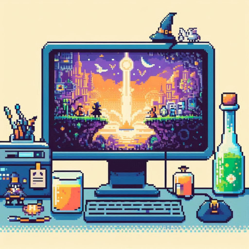 pixel art de Pc